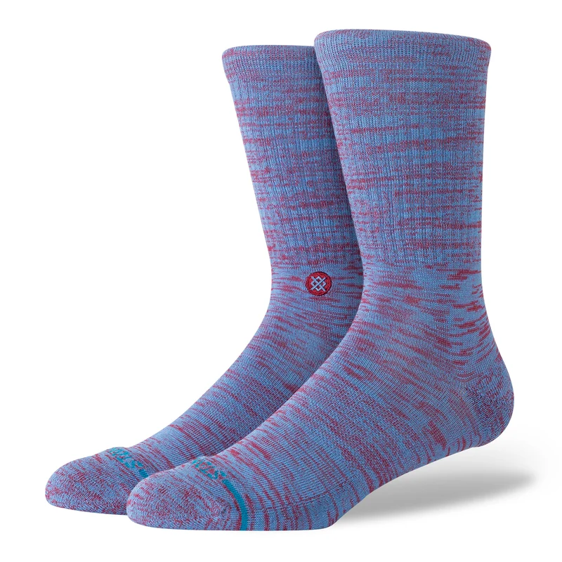 Marled Crew Socks L