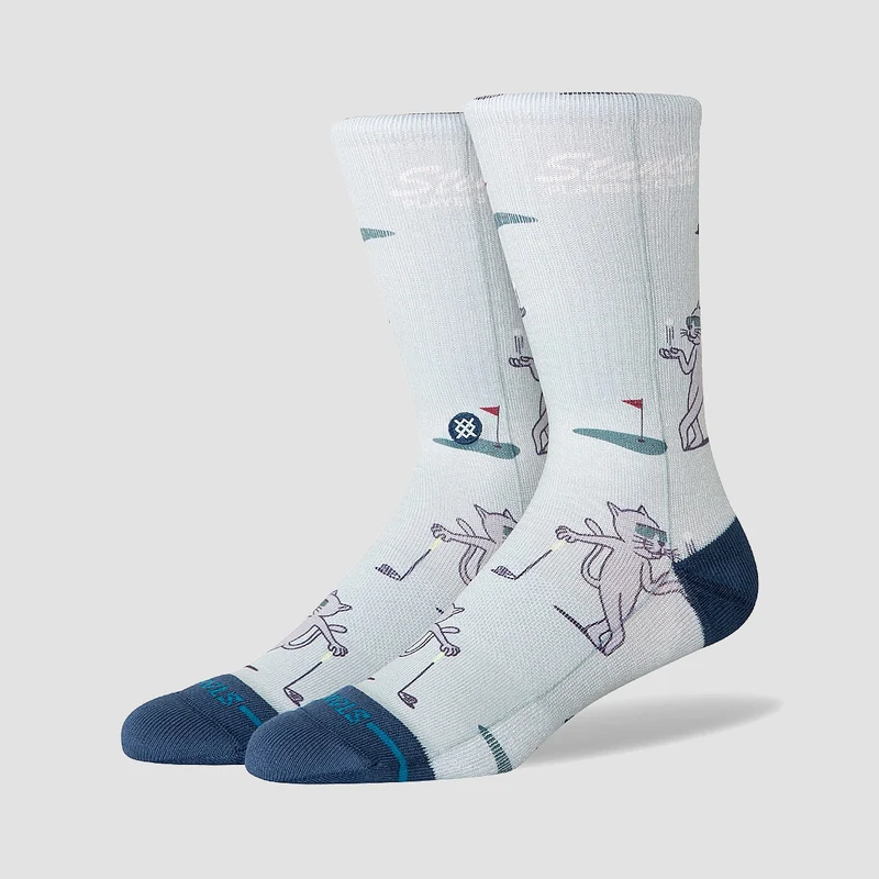 Stance Players Club Crew Socks Green 5-7.5uk / Green
