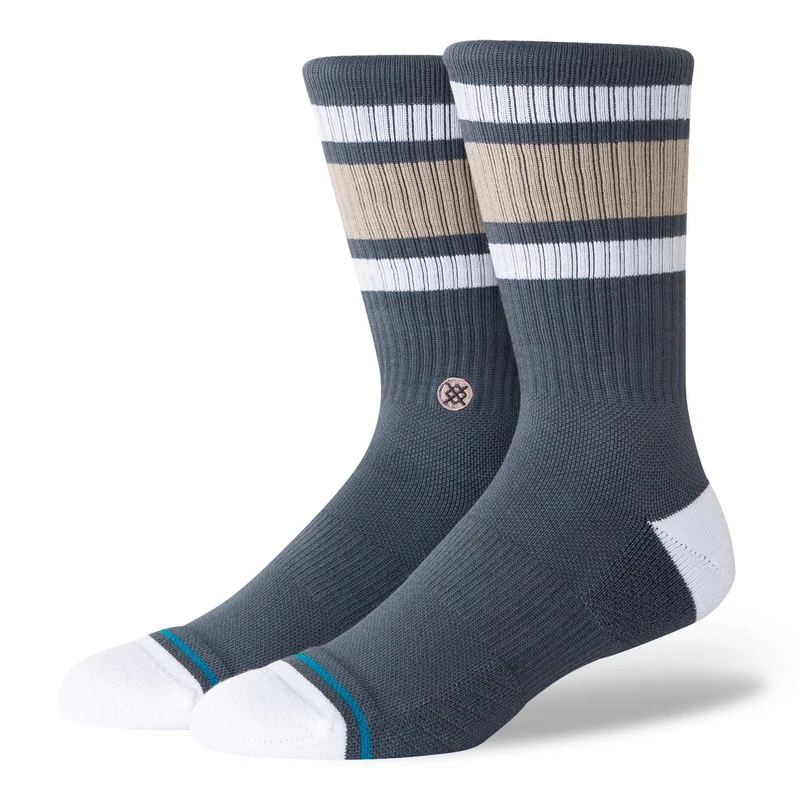 Signature Boyd Crew Socks L