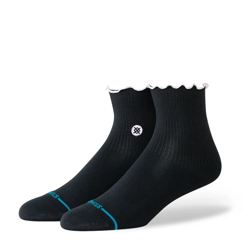 Wmns Pop Ruffle Icon Quarter Socks S