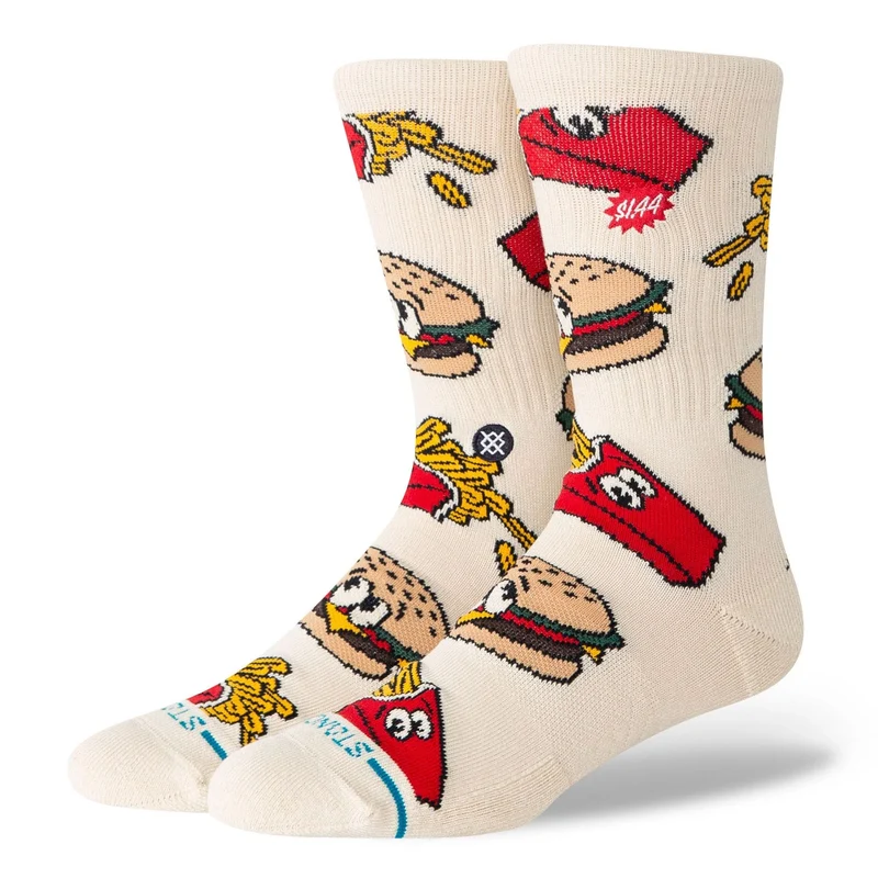Combo Meal Crew Socks M