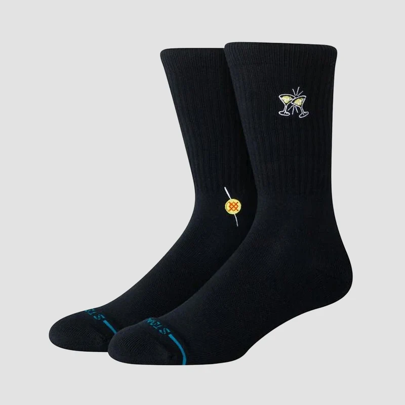 Stance Extra Dirty Crew Socks Black 5.5-7.5uk
