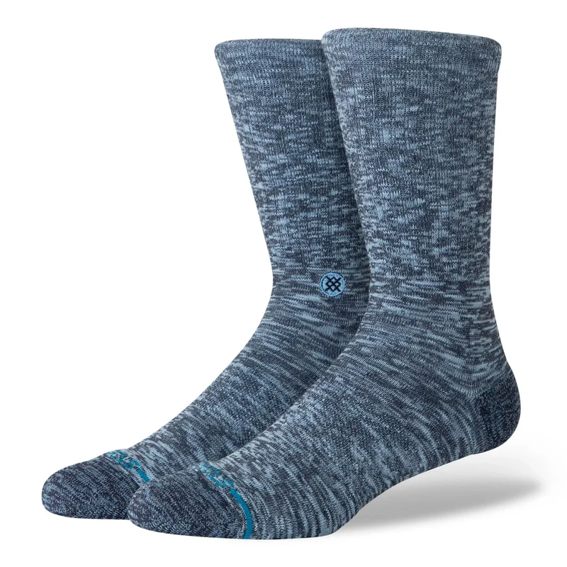 Slub Crew Socks M