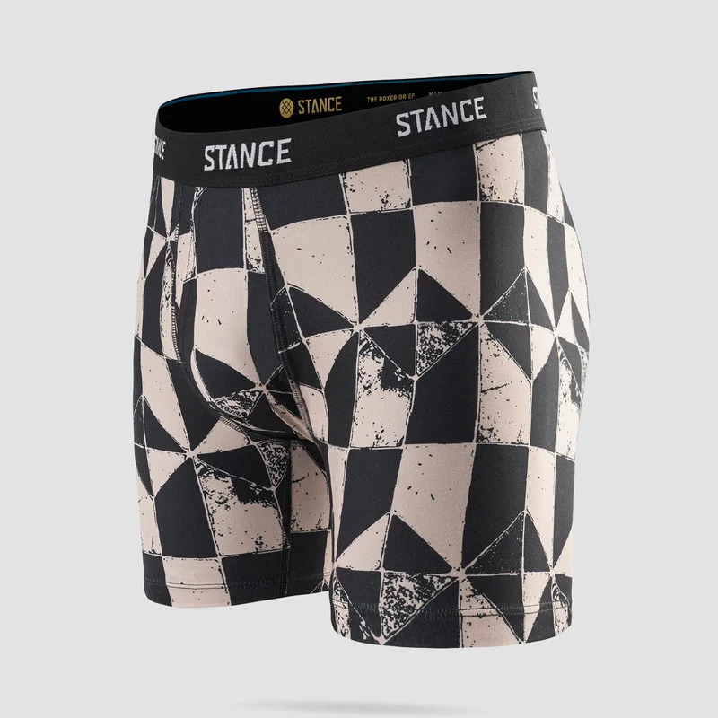 Stance Shatter Boxer Brief String Grey Medium