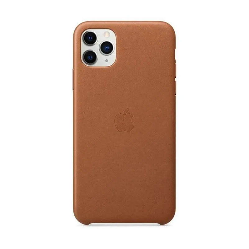 Capa iPhone 11 Pro Max Apple, Couro Marrom - MX0D2ZM/A