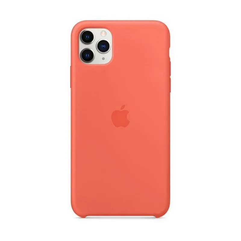 Capa para iPhone 11 Pro Max Apple, Silicone Laranja - MX022ZM/A