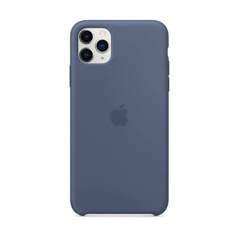 Capa iPhone 11 Pro Max Apple, Silicone Azul