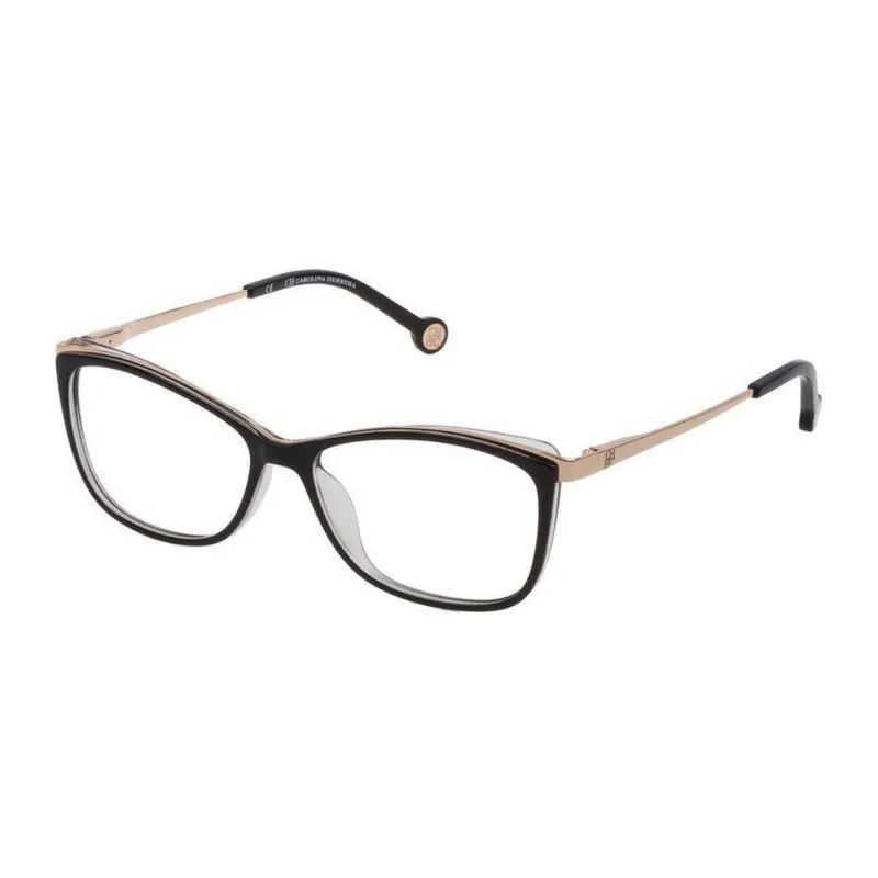 Armação Óculos Carolina Herrera Vhe782 0990 53 - Preto - 53