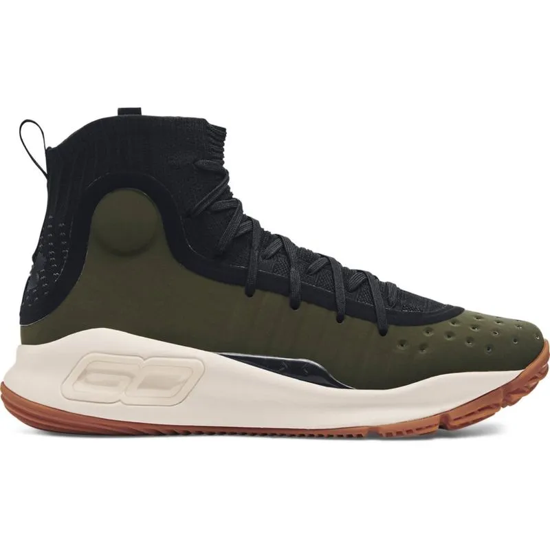 Tênis de Basquete Masculino Under Armour Curry 4 Retrô 44 Verde