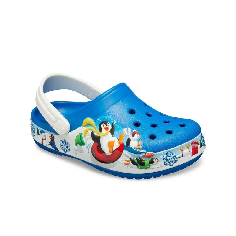 כפכפי קרוקס בעיטור פינגוין לילדים Crocs Playful Penguin Clog 205822-4JL Kids 27-28