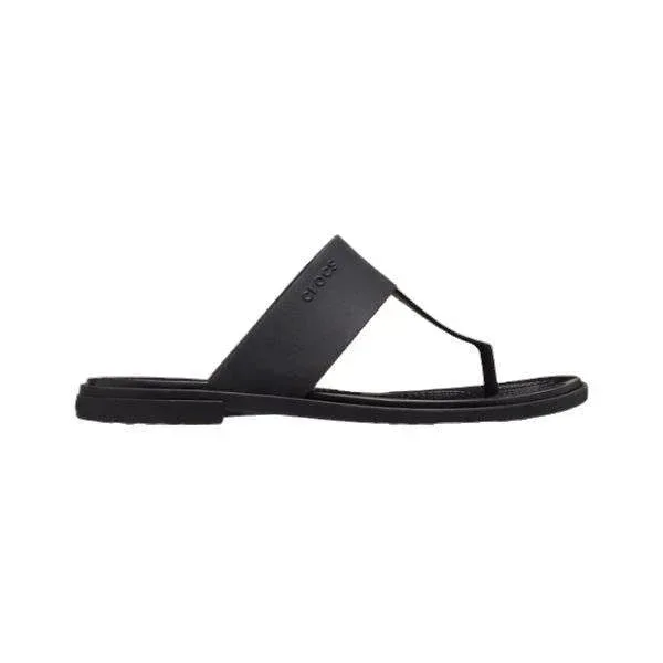 כפכפי קרוקס לנשים Crocs Tulum flip Black/Black W 206752-060 34-35