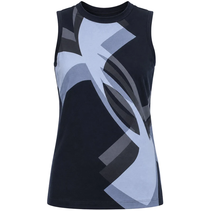 Under Armour Overlay Logo Womens Black Vest XL