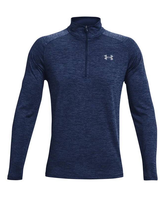 Under Armour Tech 2.0 1/2 Zip Long Sleeve T-Shirt Academy Navy / 3XL