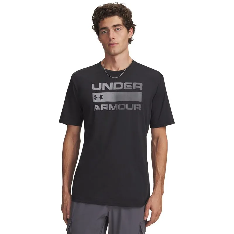 UA TEAM ISSUE WORDMARK SS-BLK XL