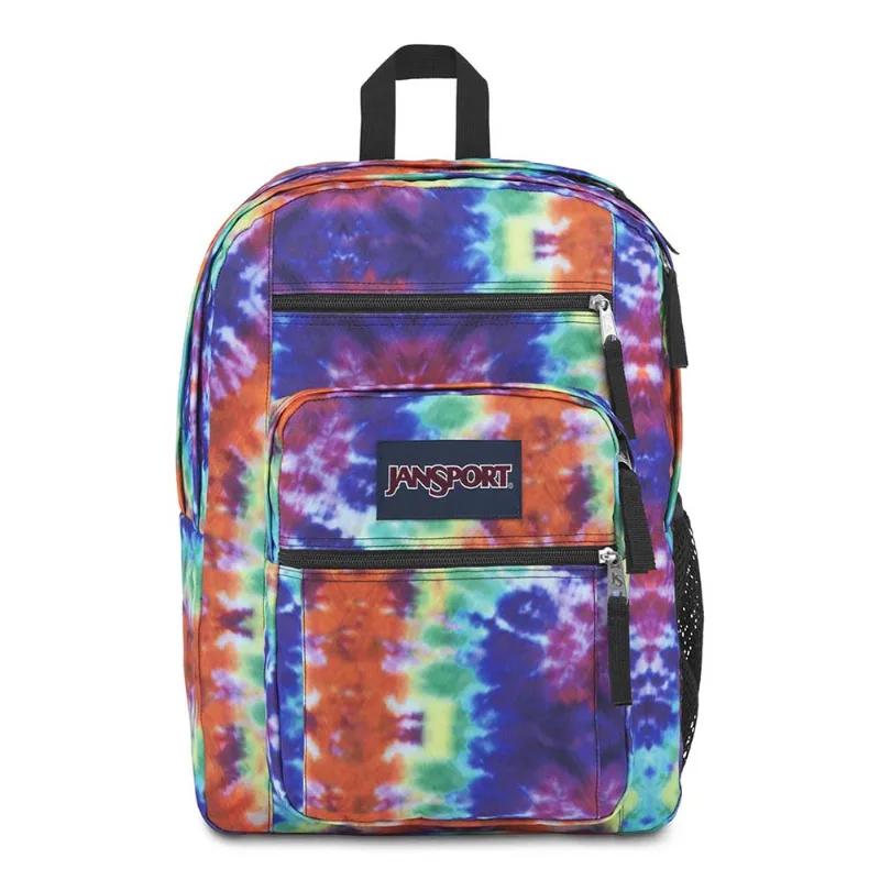 Mochila JanSport Big Student Red/Multi Hippie Days