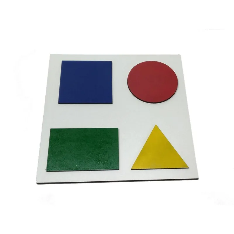 Quebra Cabeça Figura Geométrica - 1 Peça - Ei021