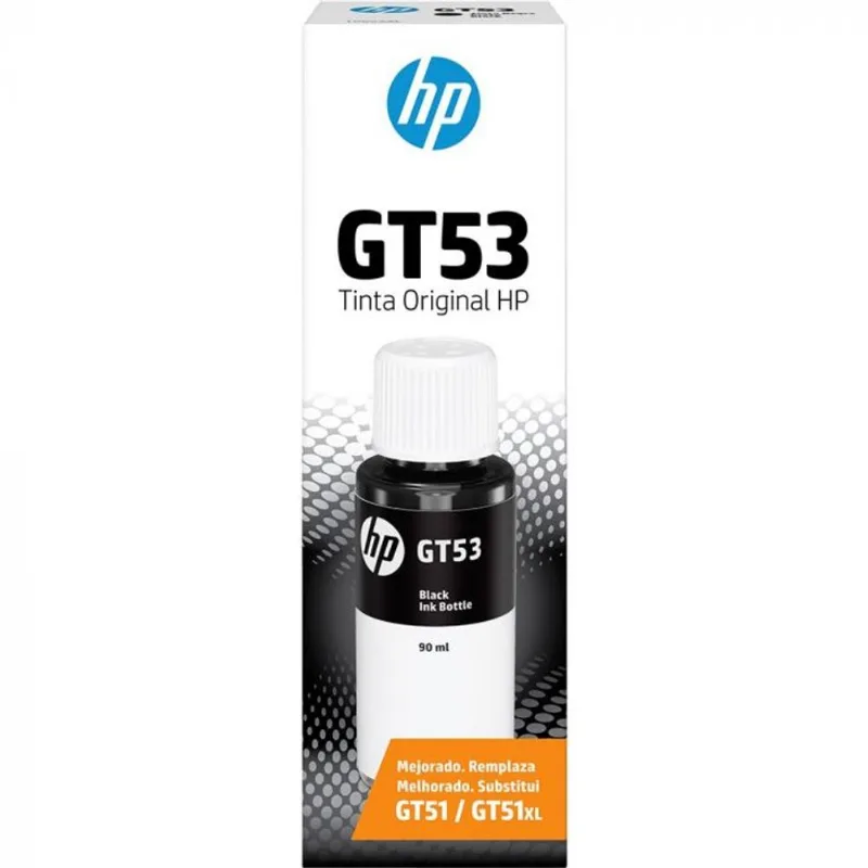 Garrafa de Tinta HP GT53 Preto 1VV22AL