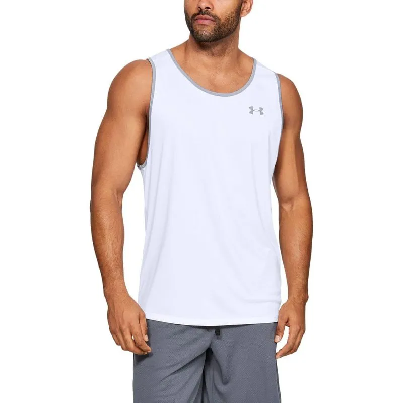Regata de Treino Masculina Under Armour Tech 2.0 M Branco
