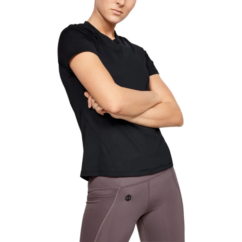 Camiseta de Treino Feminina Under Armour RUSH M Preto