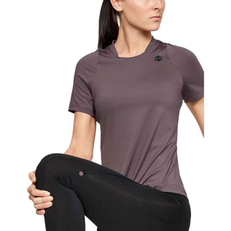 Camiseta de Treino Feminina Under Armour RUSH M Roxo