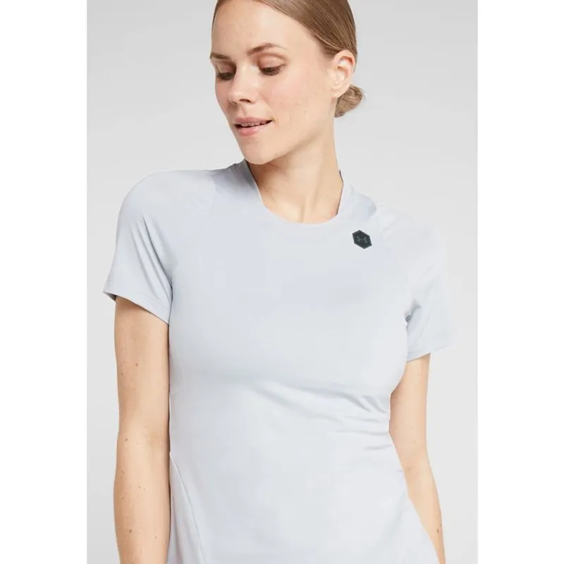 Camiseta de Treino Feminina Under Armour RUSH G Cinza