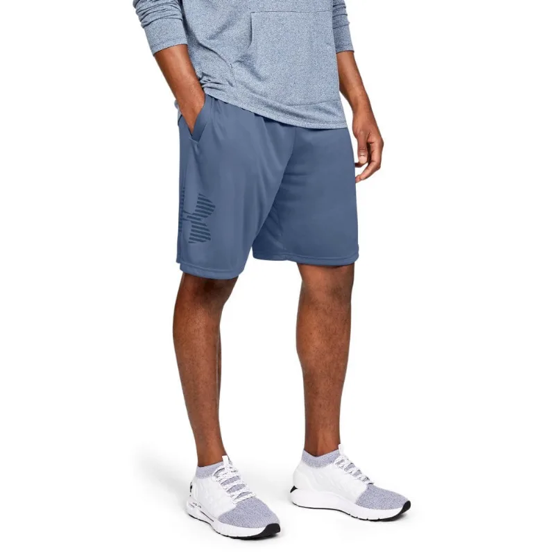 Shorts de Treino Masculino Under Armour Tech Graphic P Cinza