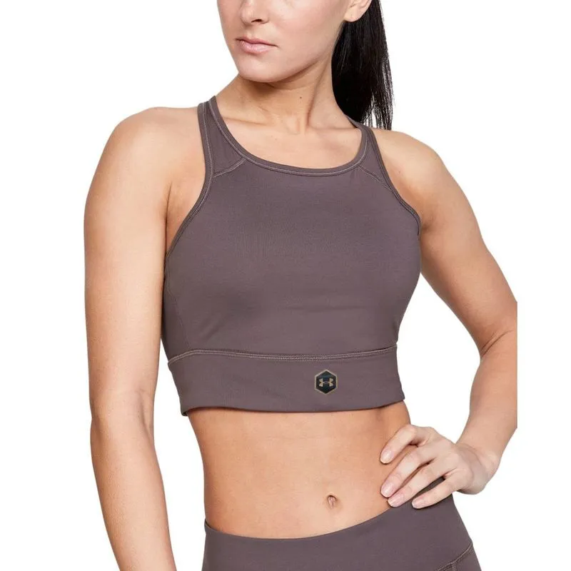 Top de Treino Feminino Under Armour Rush M / Marrom