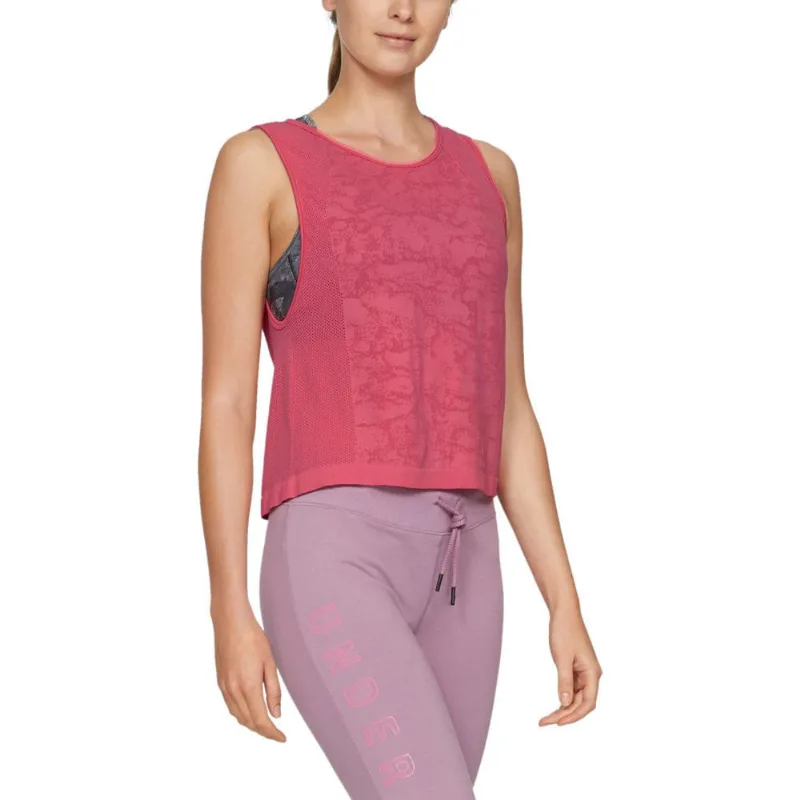 Regata de Treino Feminina Under Armour Vanish Seamless G Rosa