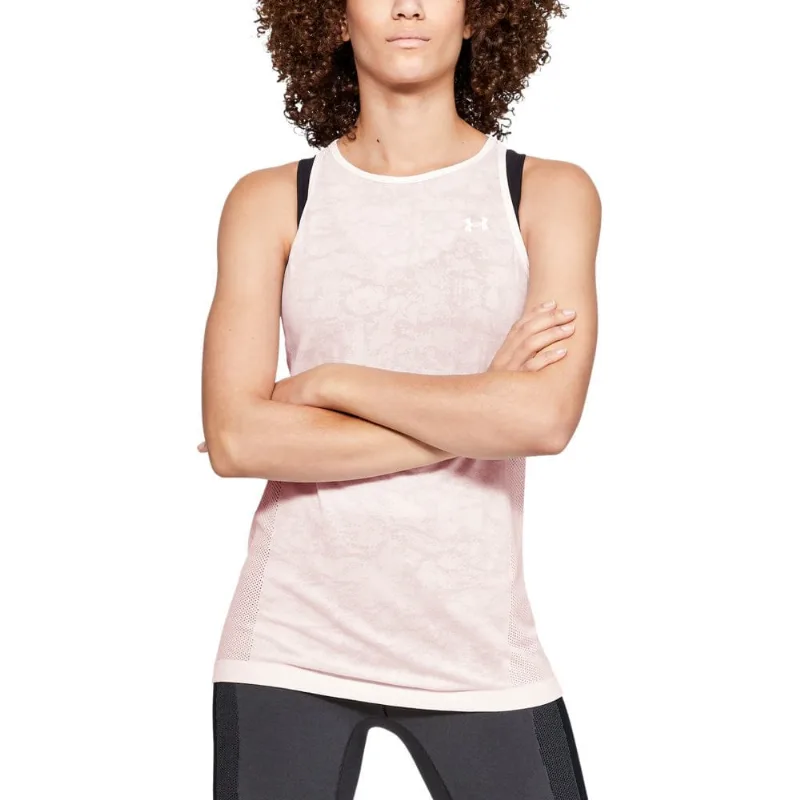 Regata de Treino Feminina Under Armour Vanish Seamless G Branco