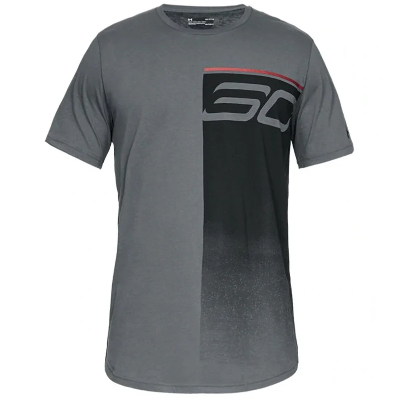 Under Armour Fade Away Stephen Curry Mens Grey T-Shirt S