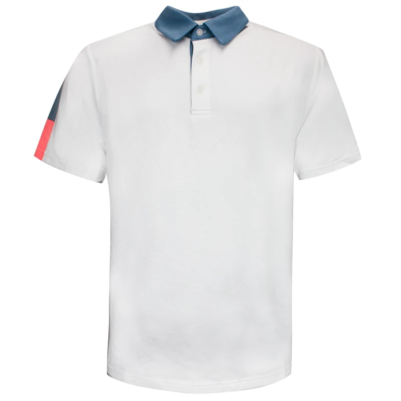 Under Armour Playoff Mens White Golf Polo Shirt L