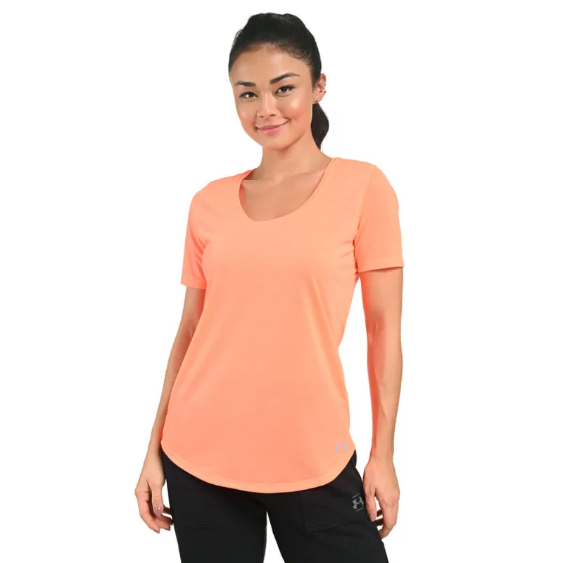Regata de Corrida Feminina Under Armour Streaker Racer Tank P Laranja