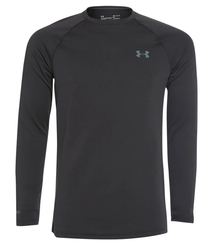 Under Armour Men's UA Packaged Baselayer 2.0 Black/Pitch Gray / Medium