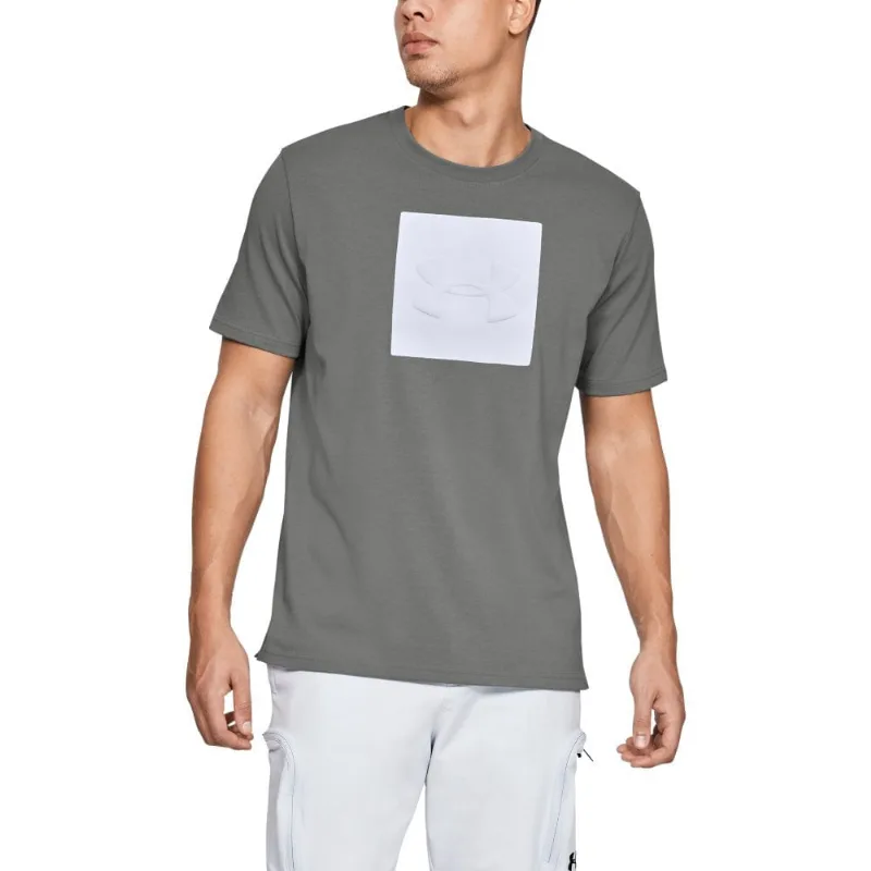 Camiseta de Treino Masculina Under Armour Unstoppable P Cinza