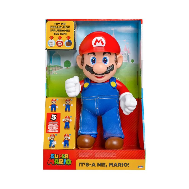 It's-A Me, Mario! Figura Coleccionable Mario Bros Nintendo 29 cm