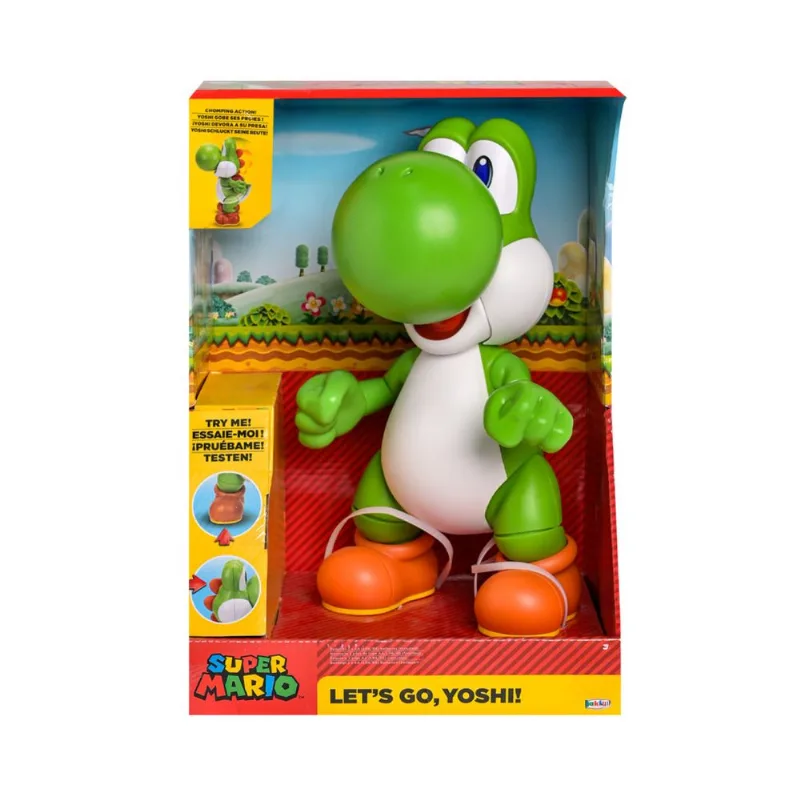 Lets Go Yoshi Figura Coleccionable Mario Bros Nintendo 29 cm