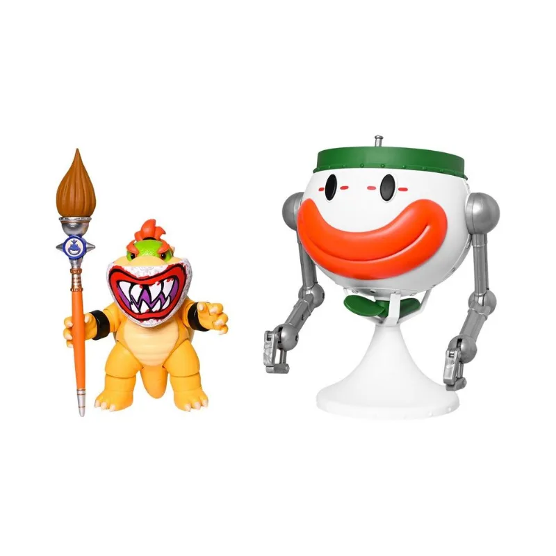 Figura Interactiva Bowser Jr y Clown Car Mario Bros