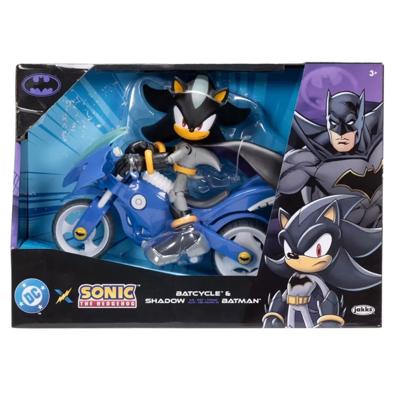 DC x Sonic - Moto Batcycle de Shadow Batman