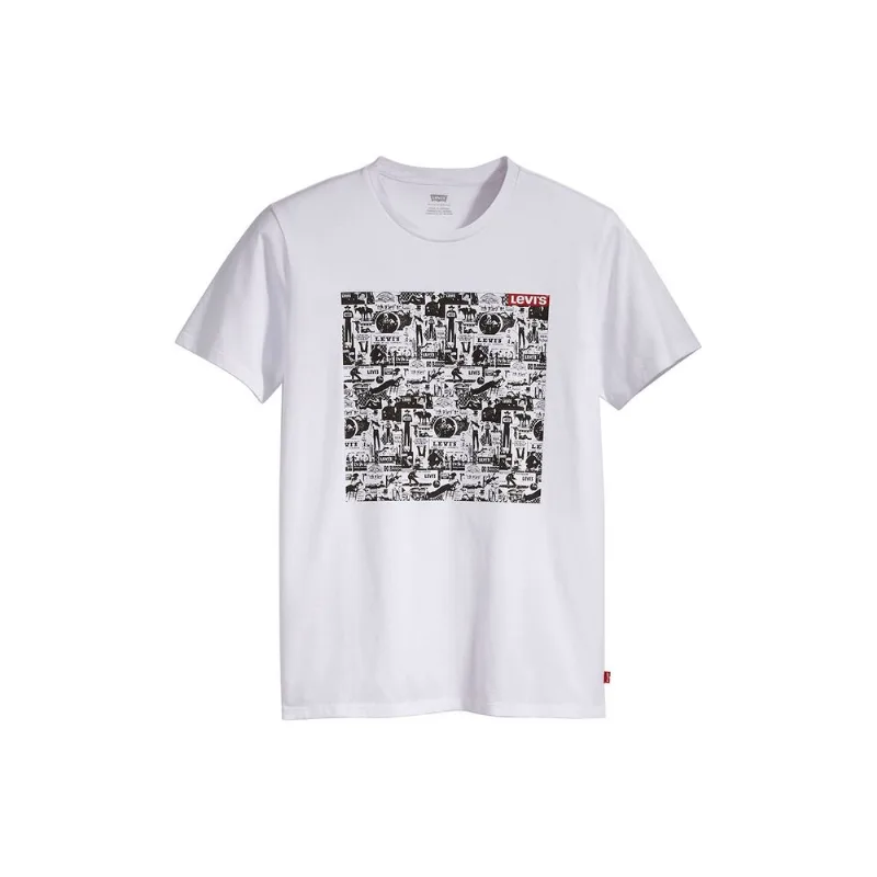 Camiseta Levis Set In Neck 2 Branco XXL