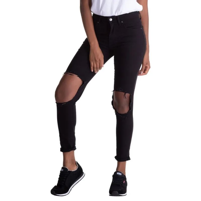 Calça Jeans Levis 721 High Rise Skinny Preto 42