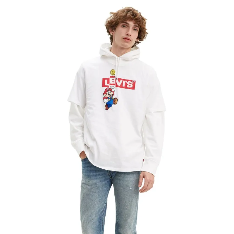 Camiseta Levis Set In Neck 2 Branco