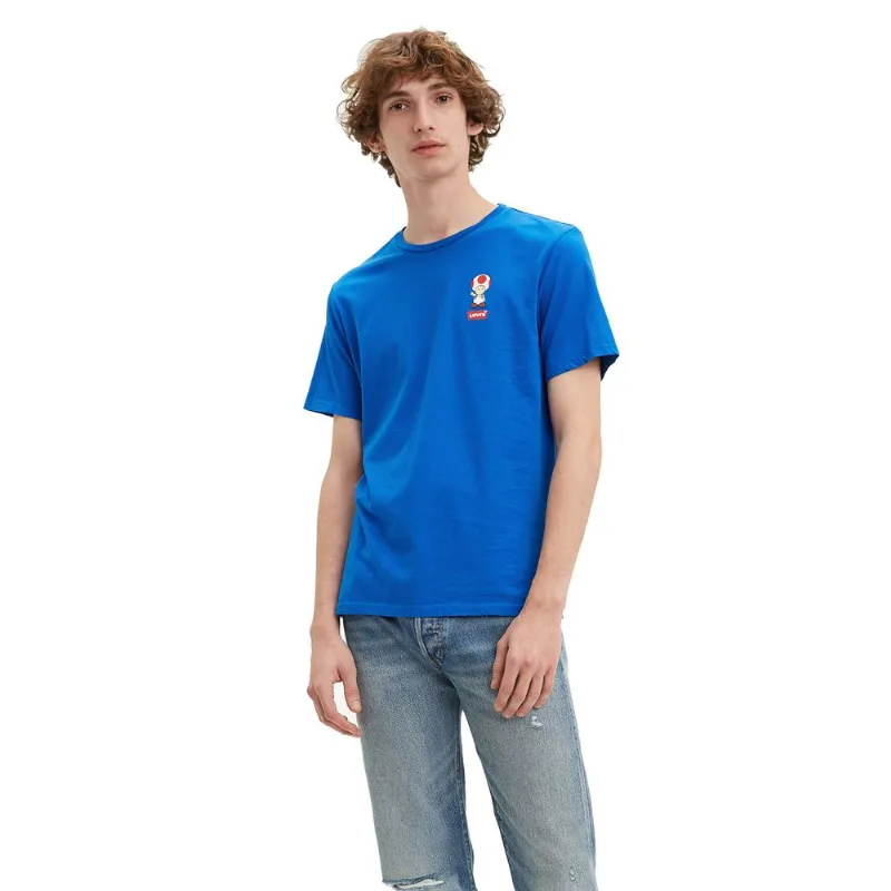 Camiseta Levis Set In Neck 2 Azul XL