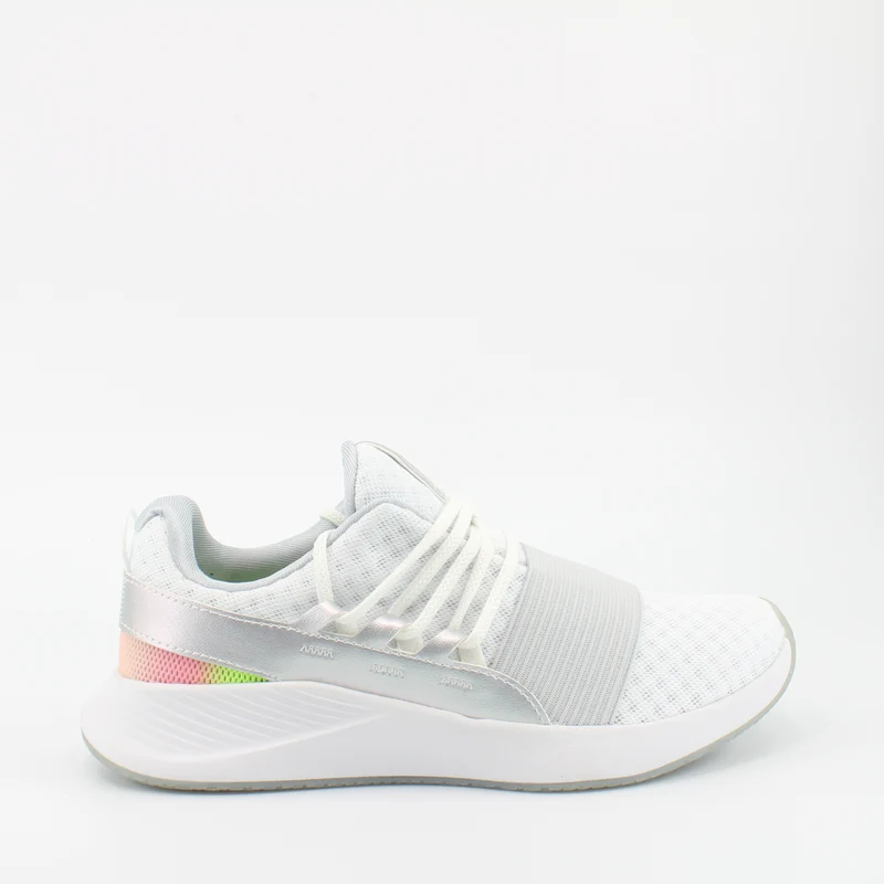 Under Armour Charged Breathe IRD Womens White Running Shoes 5.5
