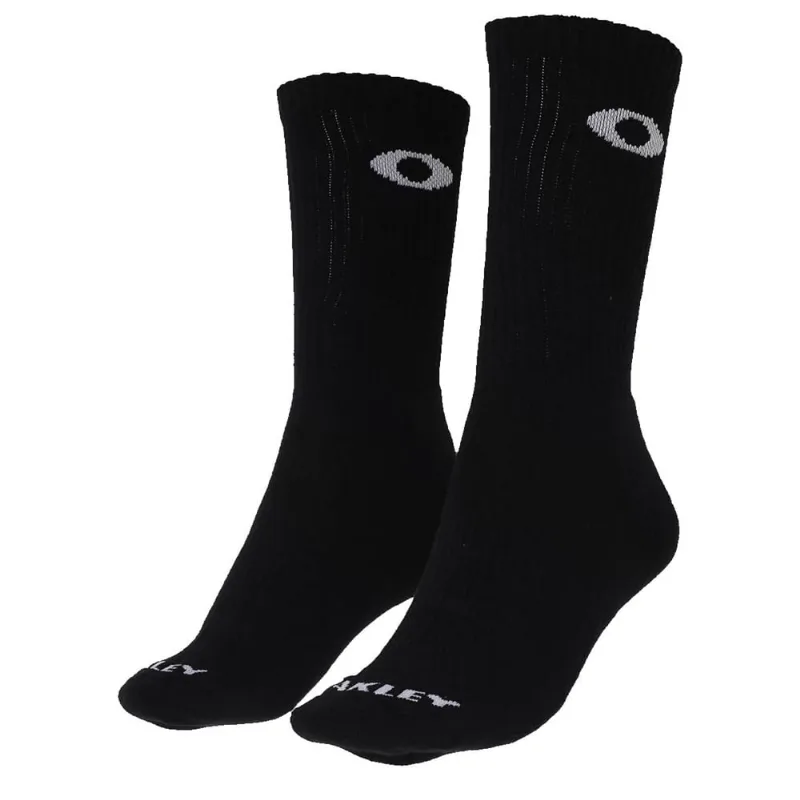 Meia Oakley Crew Sock Blackout