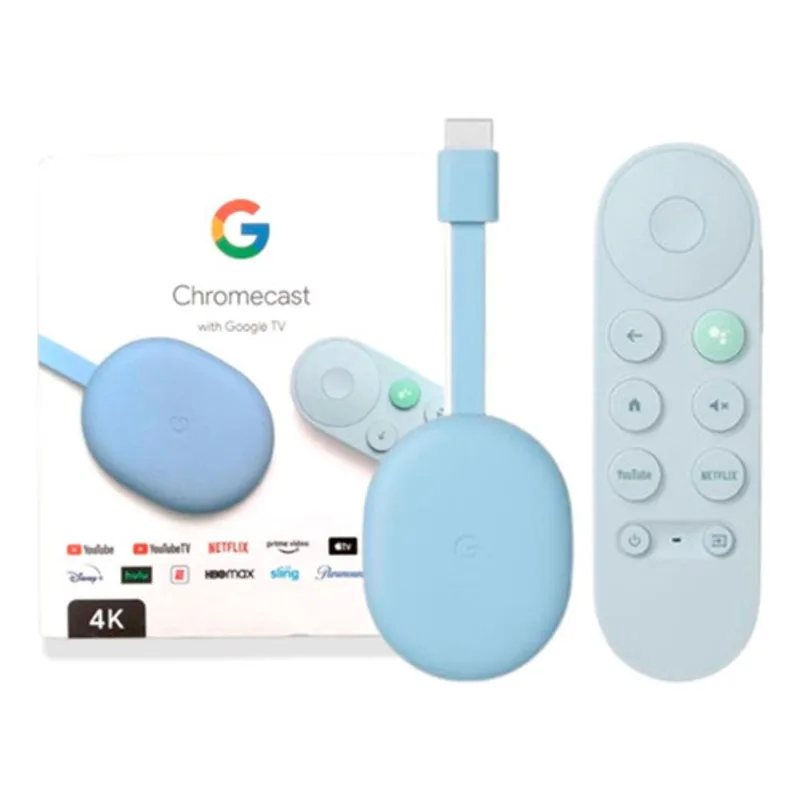 Google Chromecast 4k Con Google Tv Voz 4ta Generacion Sky