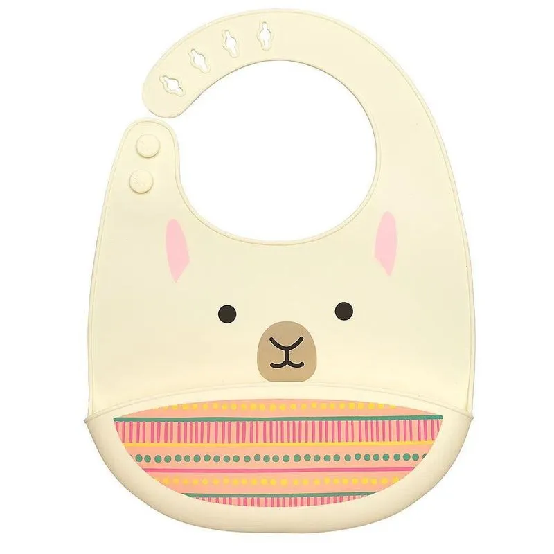 Babador Cata Migalhas De Silicone Zoo Lhama - Skip Hop