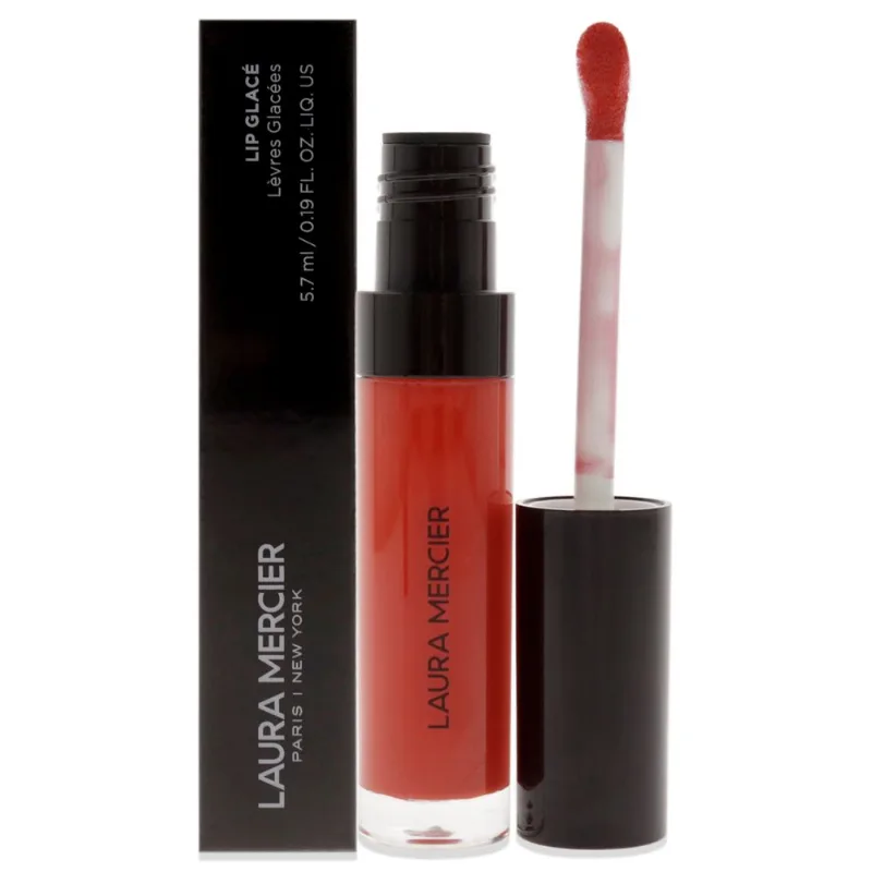 Lip Glace - 420 A La Fraise De Laura Mercier Para Mulheres - 0,19 Oz Brilho Labial