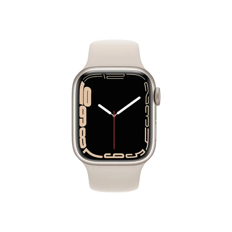 Apple Watch Series 7 Gps, 41mm Starlight Alumi