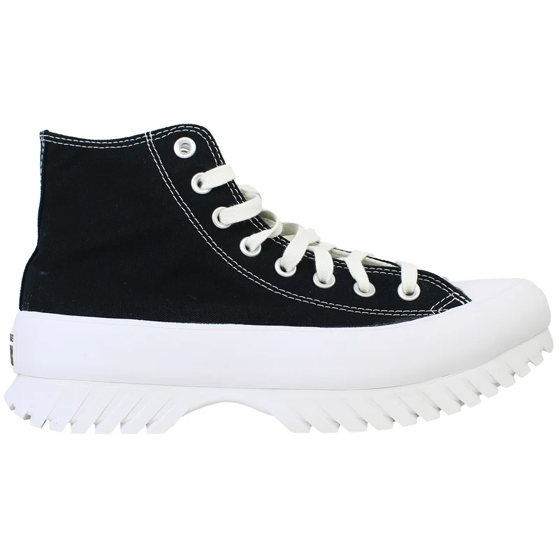 Converse Chuck Taylor Lugged 2.0 Platform Hi Unisex Black Shoes 7