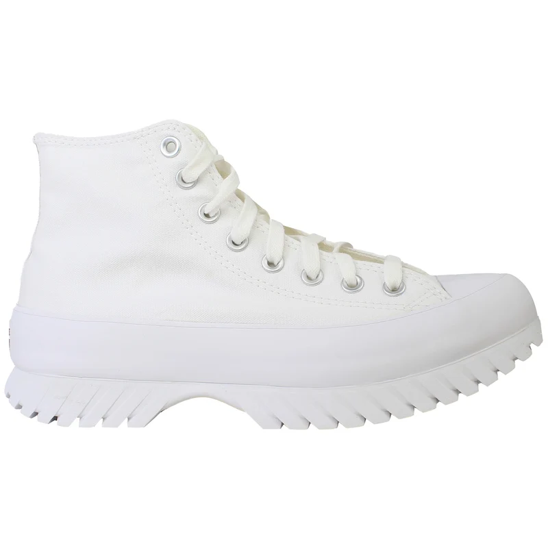 Converse Chuck Taylor Lugged 2.0 Platform Hi Unisex White Shoes 8.5